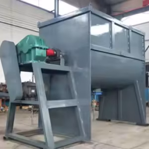 Industrial Organic Fertilizer Mixer Machine Horizontal Screw Belt Powder Mixer Fertilizer Mixing Machine - Image 2