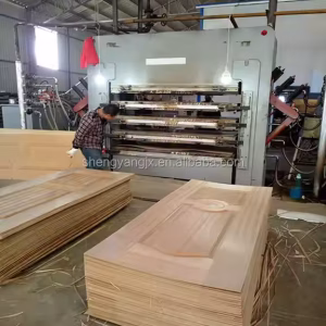 Mould Door Skin Hot Press Machine for Different Size Wood Door - Image 2