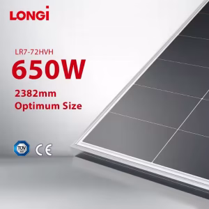 Longi 630W to 650W Solar Panel HiMO X10 Photovoltaic PV Power Module Plate with CE and TUV Certification - Image 2
