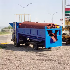 Mini Mining Machine Industrial Trommel Screen Mobile Gold Washing Plant - Image 2