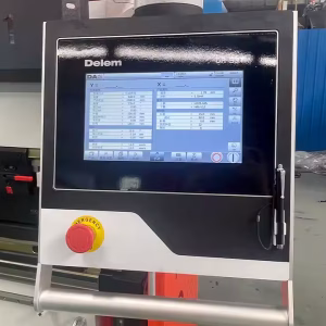 CNC Hydraulic Press Brake Machine Sheet Metal Bending Machine with Delem DA53T Controller System - Image 3