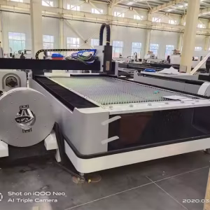 Iron/ Stainless Steel/ Aluminum/ Copper Cnc Fiber Laser Cutting Machine Price for Sheet - Image 3