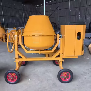 Automatic Feeding Small Concrete Mixer 350l 1 Bag Cement Portable Electric Petrol Diesel Engine Cement Concrete Mixer - Image 3