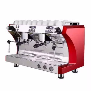Cafetiere 2 Groups Professional American Coffee Make Italian Semi Automatic Electric Espresso Coffee-Machin - Image 3