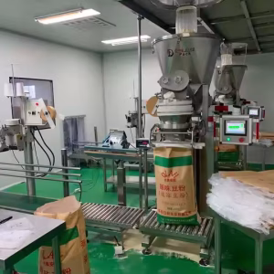 Double Auger Semi Automatic 25kg Milk Powder Filling Packing Packaging Machine - Image 3