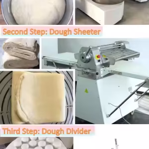 Complete Bakery Machines Industrial Full Set Bread Cake Bakery Baking Equipment Oven for Bakery Sale - Image 2