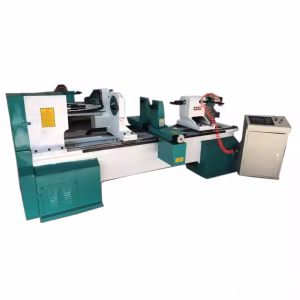 Supercnc 3D Table Chair Leg Stair Handrail Column Pillar Wood Engraving Turning Milling CNC Wood Lathe Machine - Image 2