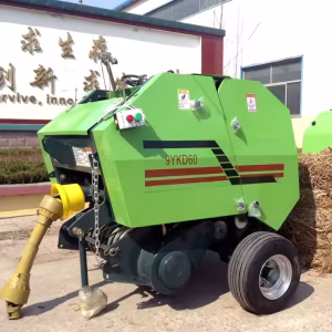 High Efficiency Round Hay Baler Machine Lawn Mower With Mini Hay Baler for Sale - Image 2