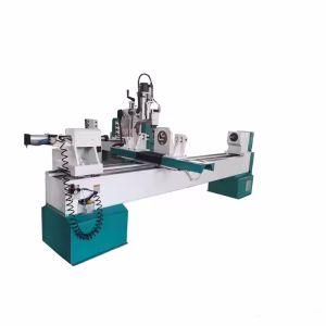Supercnc 3D Table Chair Leg Stair Handrail Column Pillar Wood Engraving Turning Milling CNC Wood Lathe Machine - Image 3