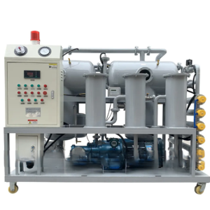 250L/Min Waste Oil Recycling Transformer Oil Purifier Machine with Dual Stange Vacuum Pump - Image 1