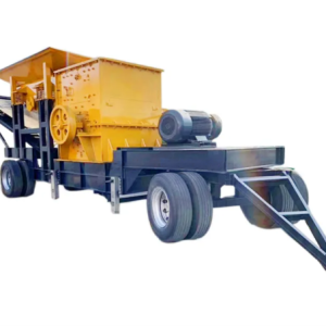 Construction Industry Mobile Hammer Crusher Quartzite Hammer Breaking Sand Making Machine Customized Stone Processing Line - Image 1