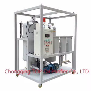 250L/Min Waste Oil Recycling Transformer Oil Purifier Machine with Dual Stange Vacuum Pump - Image 2